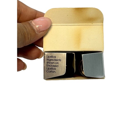 Vintage‎ Avon Beautiful Images Mirrored Lipstick Case Moisture Raspberry Frost - Picture 11 of 14